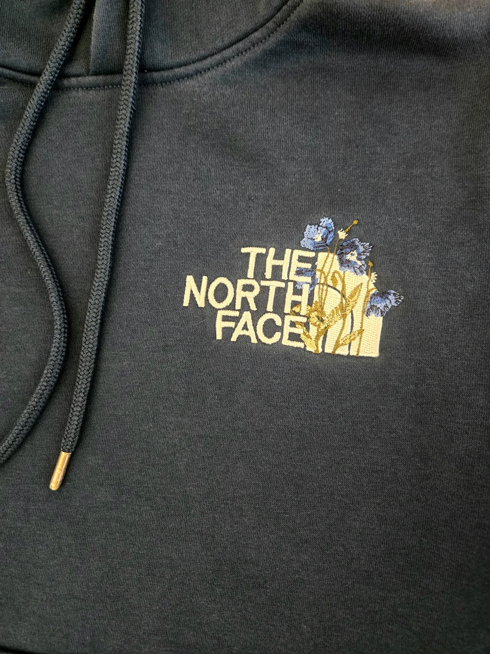 The North Face Women's Himalayan Bottle Source Blue Drawstring Hoodie Size XS